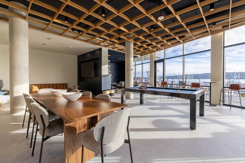 Recreation Room View at Marina Square, Washington, 98337